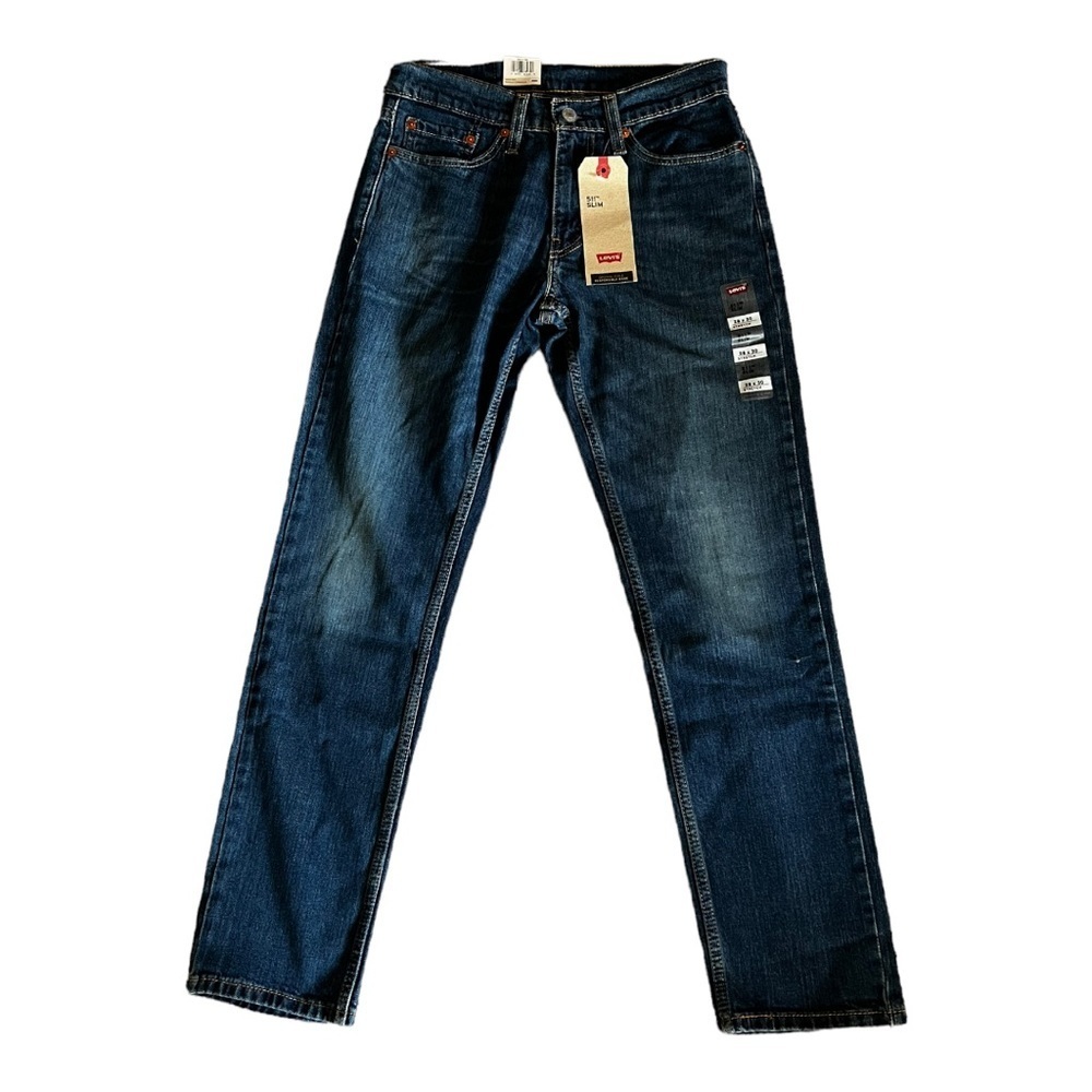 LEVI’S 511 slim men’s dark wash jeans size 28 x 30 new with tags